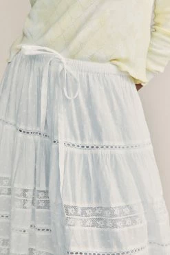 LoveShackFancy Skirts Donna Midi Skirt