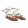 LoveShackFancy Shoes Alameda Turquesa Beaded Sandal 2 LoveShackFancy Shoes Alameda Turquesa Beaded Sandal