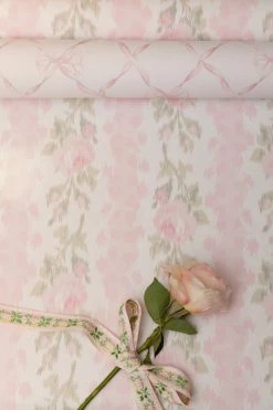 LoveShackFancy Blooming Heirloom Wallpaper Home Decor