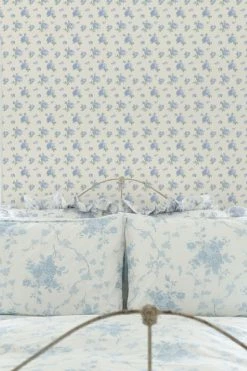 LoveShackFancy Home Decor Ikat Rose Wallpaper