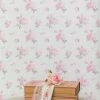 LoveShackFancy Home Decor Ikat Rose Wallpaper 1 LoveShackFancy Home Decor Ikat Rose Wallpaper