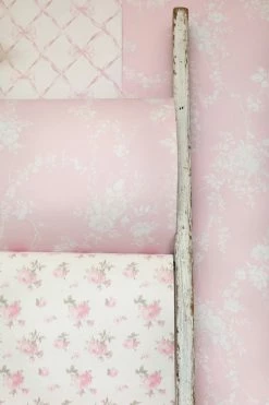 LoveShackFancy Chandelier Gates Wallpaper