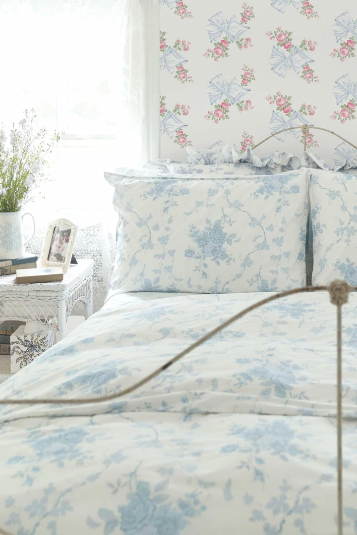 LoveShackFancy Home Decor Rosa Beaux Wallpaper 7 LoveShackFancy Home Decor Rosa Beaux Wallpaper