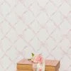 LoveShackFancy Baby Bow Wallpaper - FADED PRIMROSE Home Decor 2 LoveShackFancy Baby Bow Wallpaper - FADED PRIMROSE Home Decor