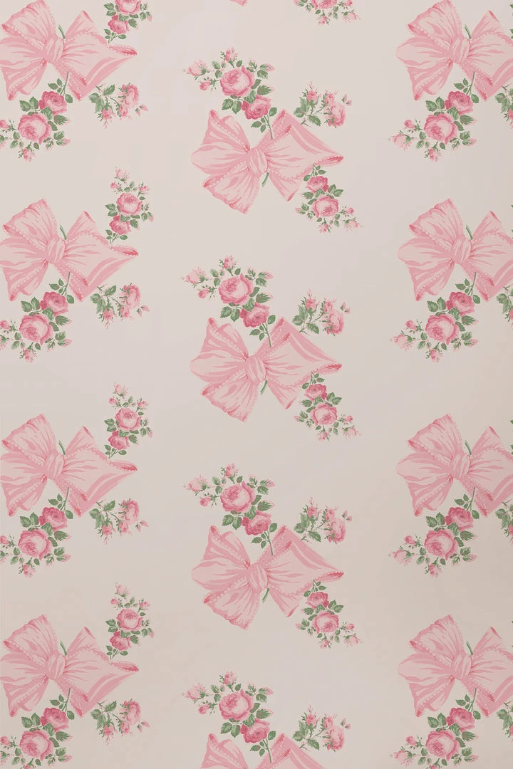 LoveShackFancy Home Decor Rosa Beaux Wallpaper 13 LoveShackFancy Home Decor Rosa Beaux Wallpaper