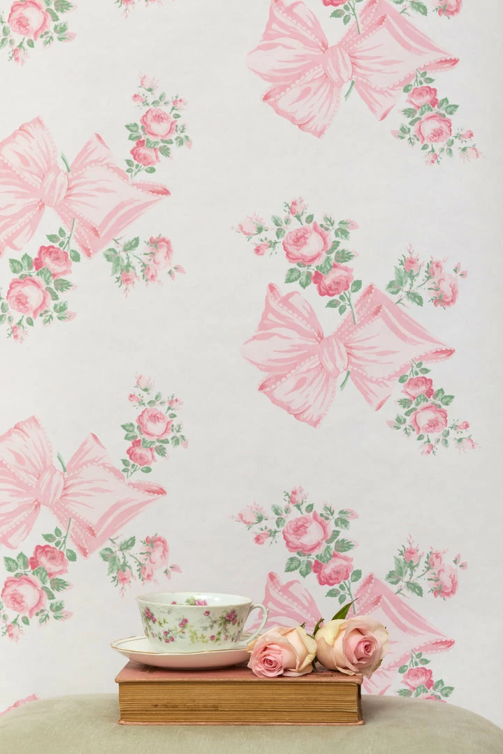 LoveShackFancy Home Decor Rosa Beaux Wallpaper 12 LoveShackFancy Home Decor Rosa Beaux Wallpaper