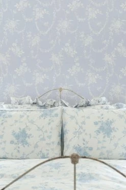 LoveShackFancy Chandelier Gates Wallpaper