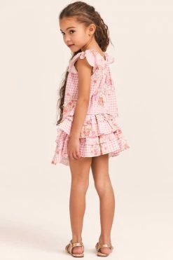 LoveShackFancy Girls Billie Skirt Little Girls