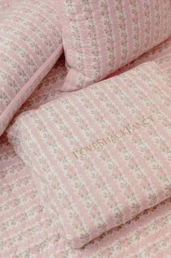 LoveShackFancy Blooming Heirloom Quilt & Sham Set 11 LoveShackFancy Blooming Heirloom Quilt & Sham Set