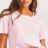 LoveShackFancy Calix Tee - PINK 2 LoveShackFancy Calix Tee - PINK