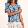 LoveShackFancy Calix Tee Tops