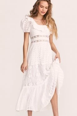 LoveShackFancy Stassie Maxi Dress
