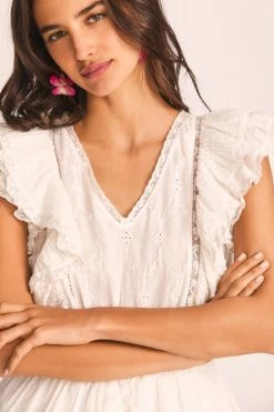 LoveShackFancy Corelli Mini Dress