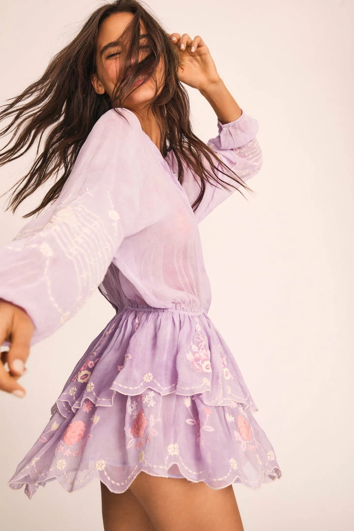 LoveShackFancy Bridgely Mini Dress 5 LoveShackFancy Bridgely Mini Dress