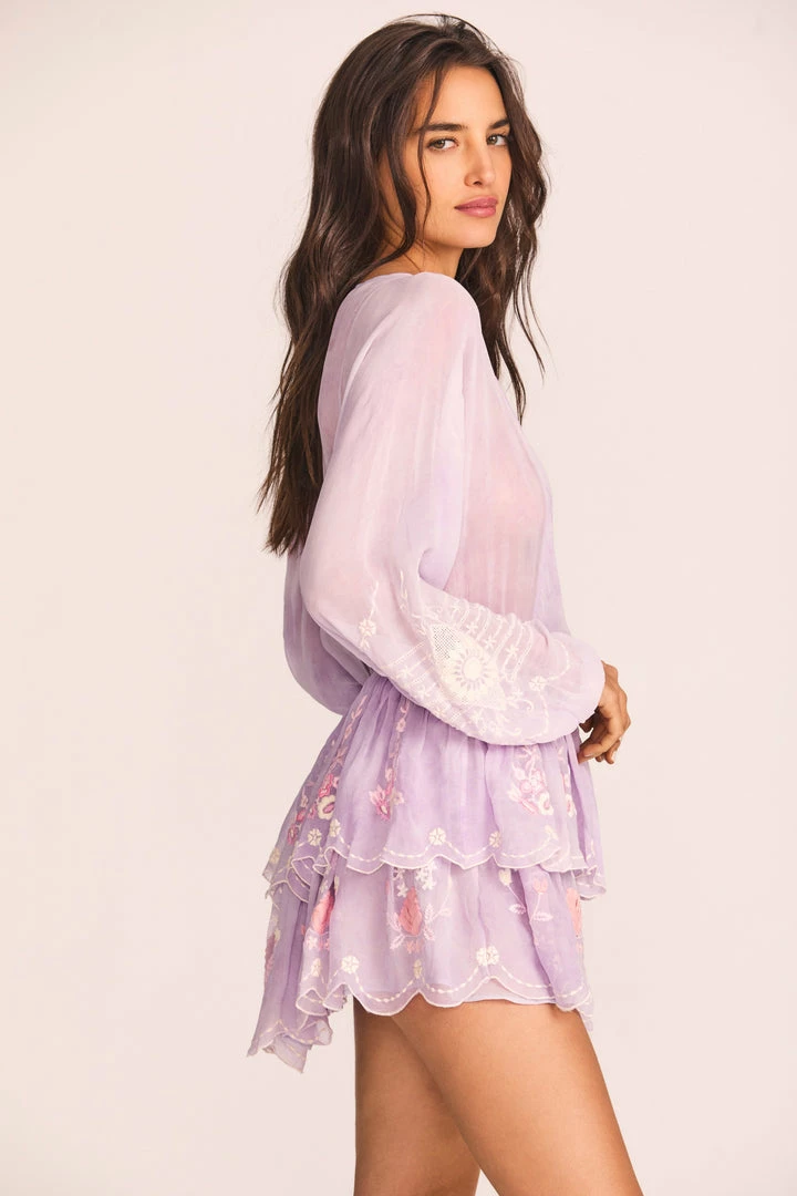 LoveShackFancy Bridgely Mini Dress 7 LoveShackFancy Bridgely Mini Dress