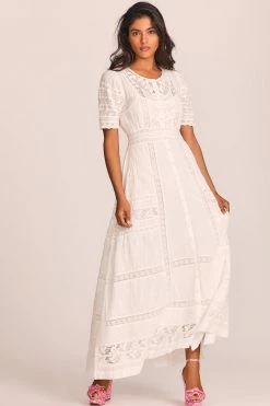 LoveShackFancy Kylen Victorian Maxi Dress
