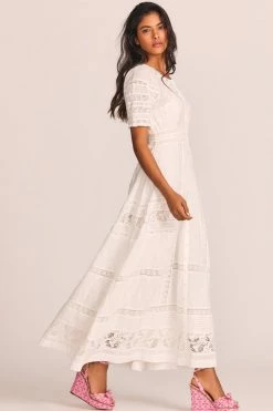 LoveShackFancy Kylen Victorian Maxi Dress
