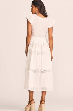 LoveShackFancy Abena Midi Dress Dresses 13 LoveShackFancy Abena Midi Dress Dresses