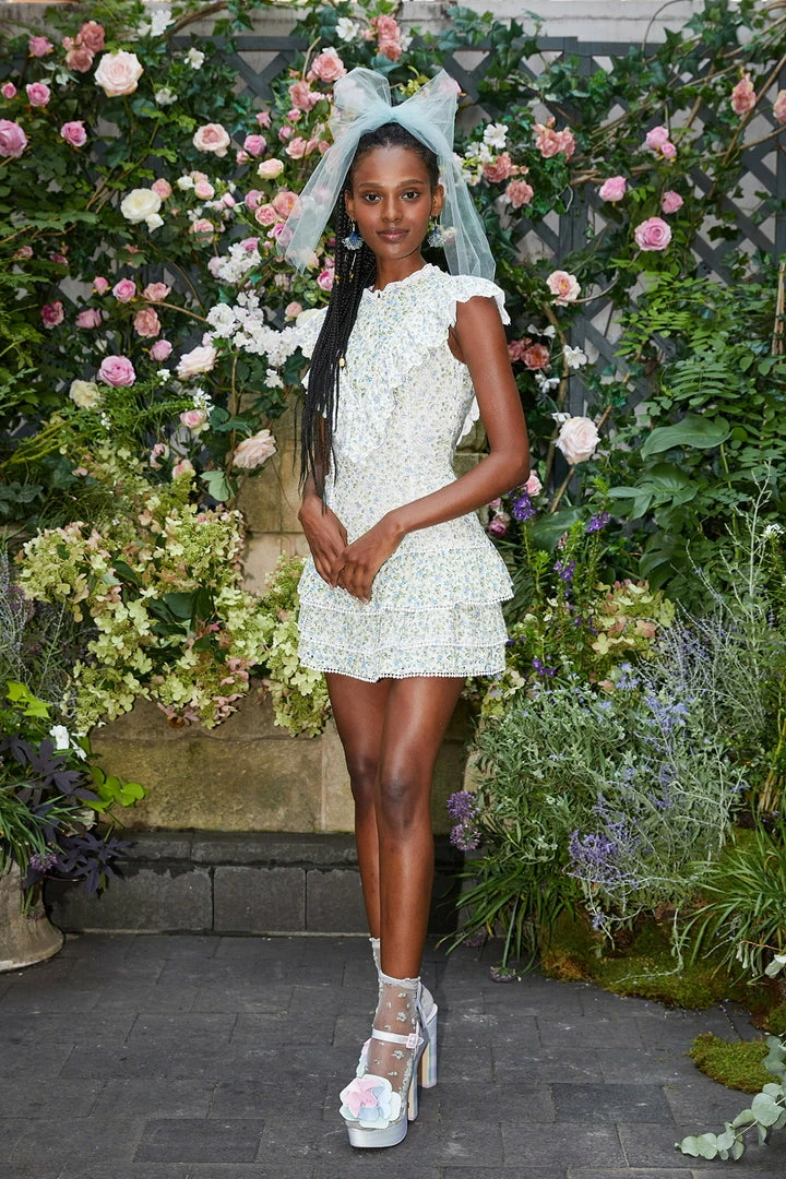 LoveShackFancy Lunetta Mini Dress 8 LoveShackFancy Lunetta Mini Dress