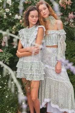 LoveShackFancy Lunetta Mini Dress 12 LoveShackFancy Lunetta Mini Dress