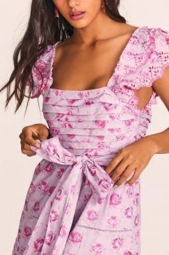 LoveShackFancy Harlyn Midi Dress Dresses