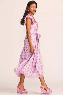 LoveShackFancy Harlyn Midi Dress Dresses