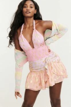 LSF Cambria Halter Mini Dress 11 LSF Cambria Halter Mini Dress