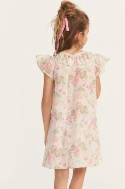 LSF Girls Flutter Sleeve Gown