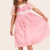 LoveShackFancy Little Girls Girls Holly Dress 2 LoveShackFancy Little Girls Girls Holly Dress