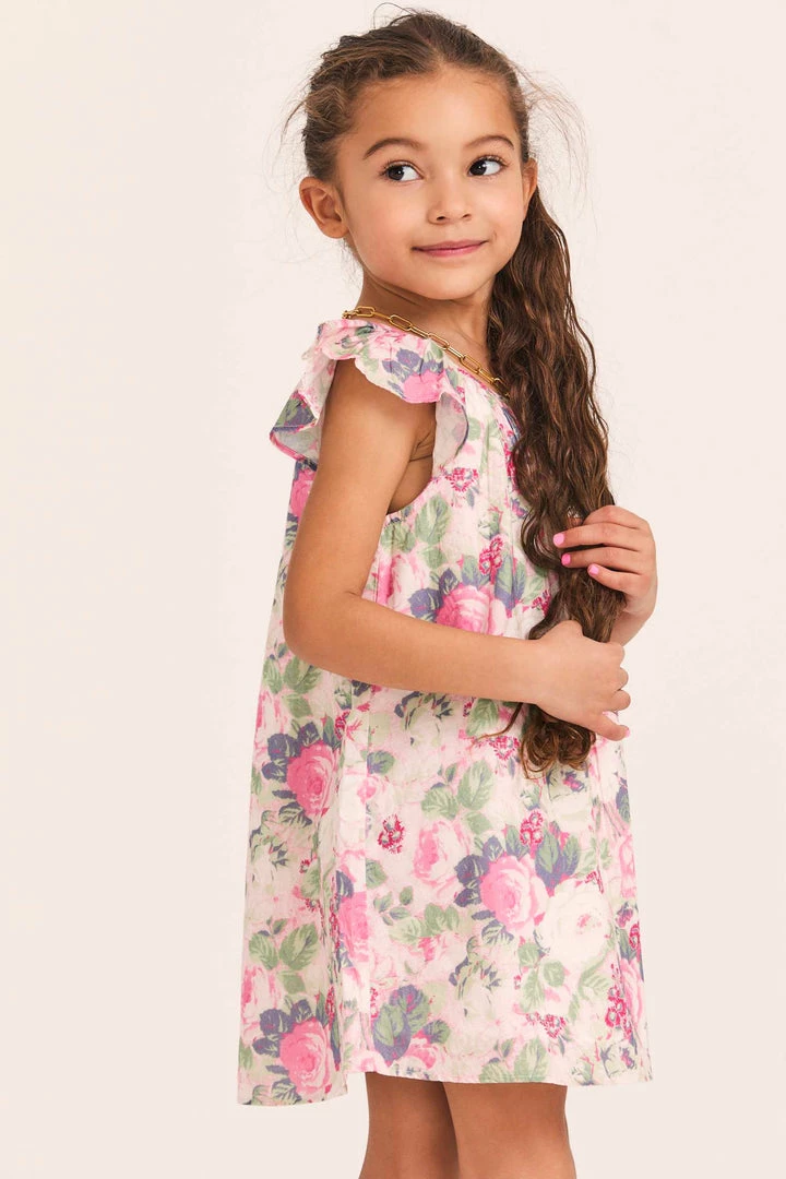 LoveShackFancy Girls Lou Dress Little Girls 5 LoveShackFancy Girls Lou Dress Little Girls