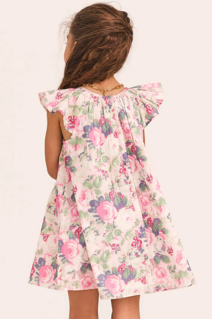 LoveShackFancy Girls Lou Dress Little Girls 6 LoveShackFancy Girls Lou Dress Little Girls