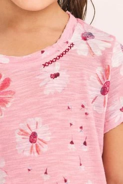 LoveShackFancy Girls Mini Calix Tee