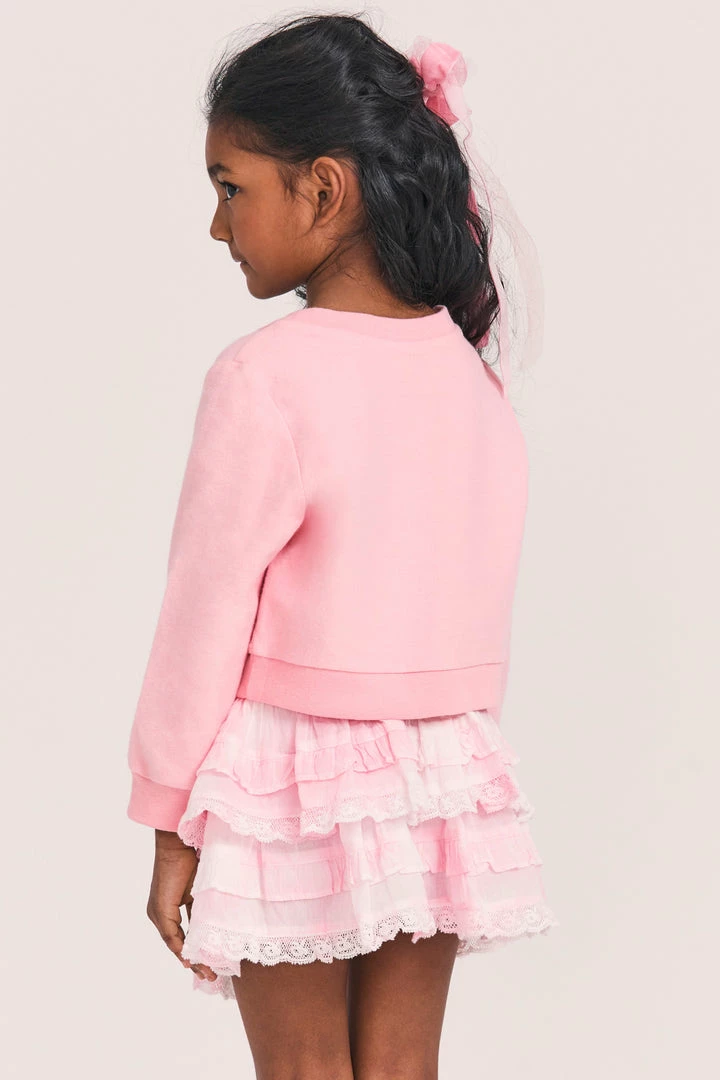 LoveShackFancy Little Girls Girls Burkley Pullover 5 LoveShackFancy Little Girls Girls Burkley Pullover