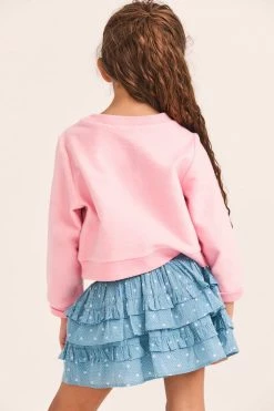 LoveShackFancy Girls Billie Skirt Little Girls 13 LoveShackFancy Girls Billie Skirt Little Girls