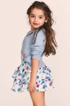 LoveShackFancy Girls Billie Skirt