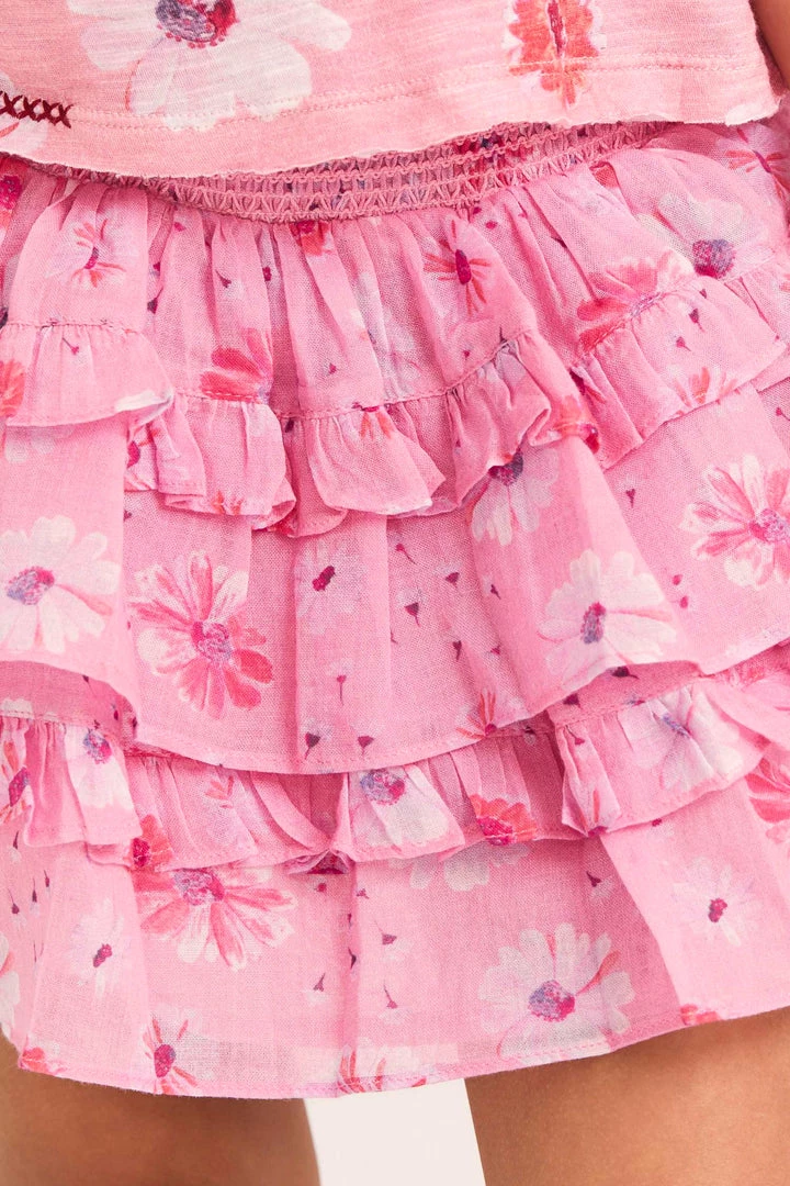 LoveShackFancy Little Girls Girls Billie Skirt 4 LoveShackFancy Little Girls Girls Billie Skirt