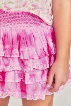 LoveShackFancy Little Girls Girls Billie Skirt 16 LoveShackFancy Little Girls Girls Billie Skirt