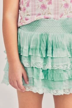 LoveShackFancy Little Girls Girls Billie Skirt 17 LoveShackFancy Little Girls Girls Billie Skirt