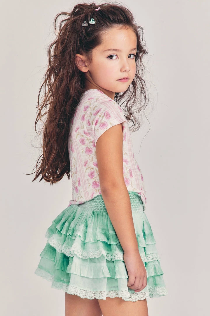 LoveShackFancy Little Girls Girls Billie Skirt 10 LoveShackFancy Little Girls Girls Billie Skirt