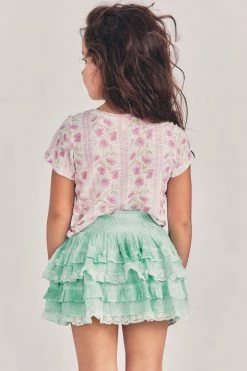 LoveShackFancy Little Girls Girls Billie Skirt 21 LoveShackFancy Little Girls Girls Billie Skirt