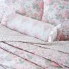 LoveShackFancy Rosie Arrangements Bolster Pillow - SUNRISE KISS PINK Bedding
