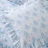 LoveShackFancy Bedding Ruffle Throw Pillow - ICY WATERS 2 LoveShackFancy Bedding Ruffle Throw Pillow - ICY WATERS