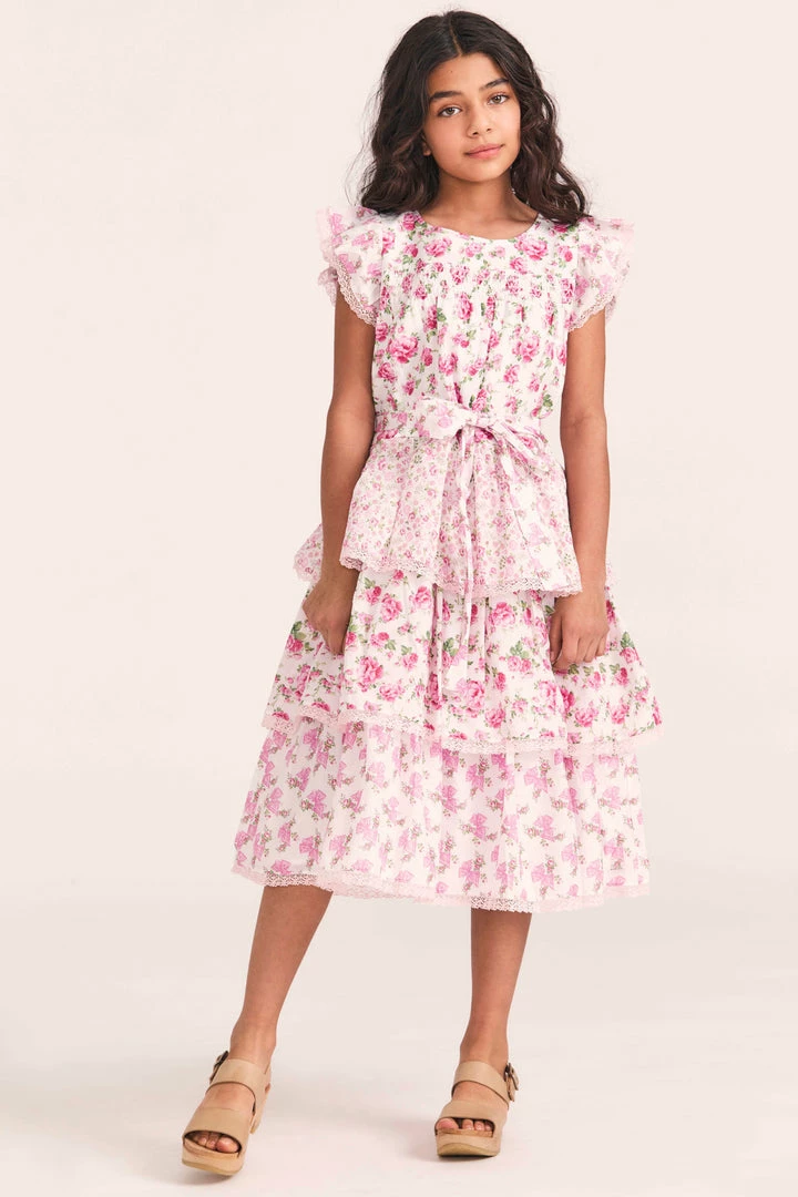 LoveShackFancy X American Girl Girls Garden Party Dress 4 LoveShackFancy X American Girl Girls Garden Party Dress
