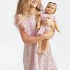 LoveShackFancy X American Girl Girls Floral Flutter Day Dress
