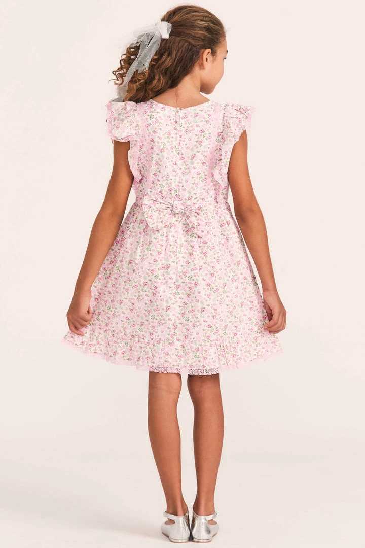 LoveShackFancy X American Girl Girls Floral Flutter Day Dress 7 LoveShackFancy X American Girl Girls Floral Flutter Day Dress