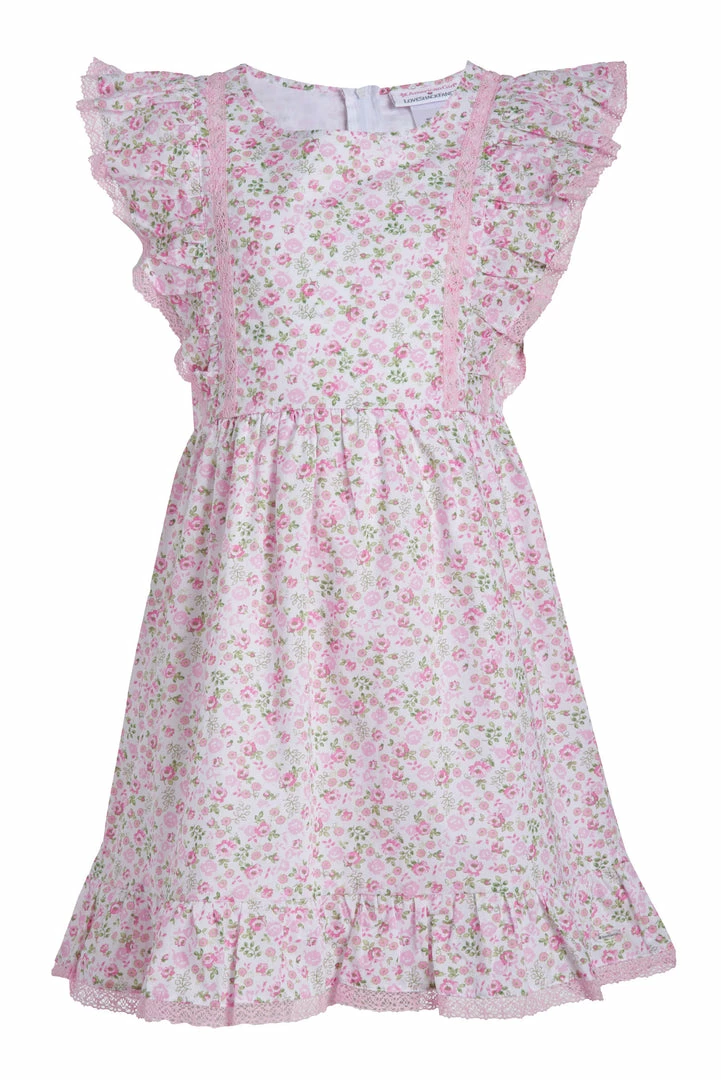 LoveShackFancy X American Girl Girls Floral Flutter Day Dress 8 LoveShackFancy X American Girl Girls Floral Flutter Day Dress