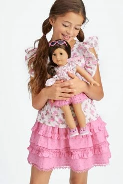 LoveShackFancy X American Girl Girls Fancy Flutter Top