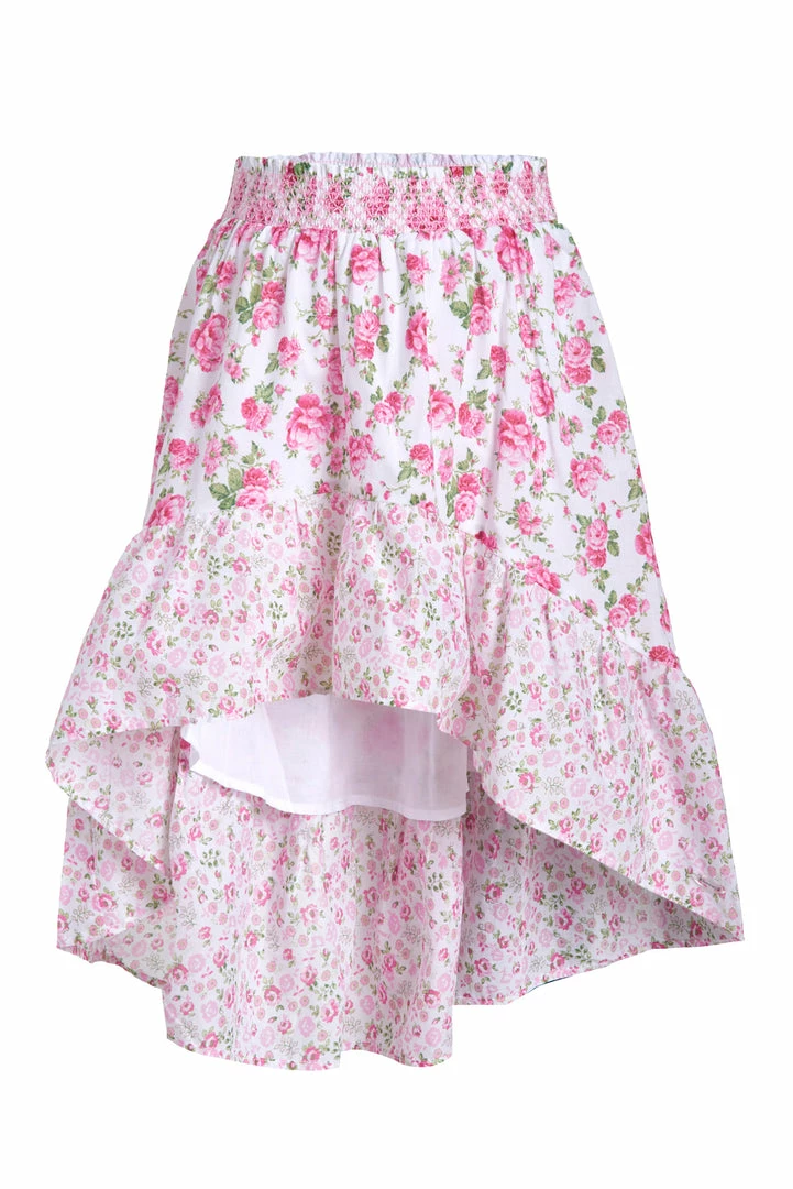 LoveShackFancy X American Girl Girls Floral Flutter Skirt 8 LoveShackFancy X American Girl Girls Floral Flutter Skirt