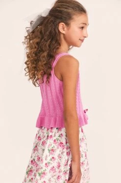 LoveShackFancy X American Girl Girls Garden Party Peplum Top 11 LoveShackFancy X American Girl Girls Garden Party Peplum Top