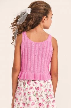 LoveShackFancy X American Girl Girls Garden Party Peplum Top 12 LoveShackFancy X American Girl Girls Garden Party Peplum Top